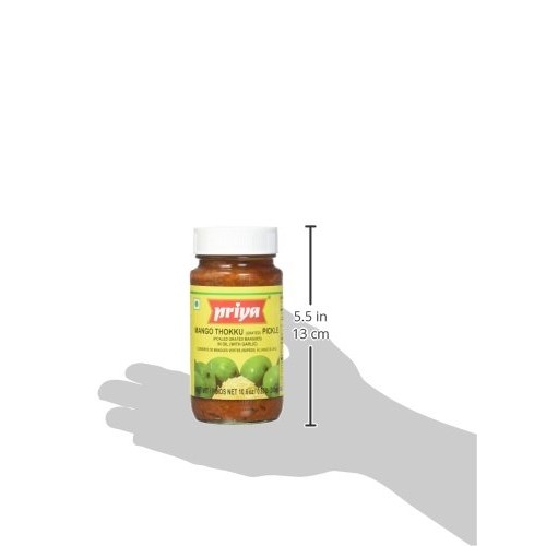 Priya Thokku Shredded Mango Pickle With Garlic