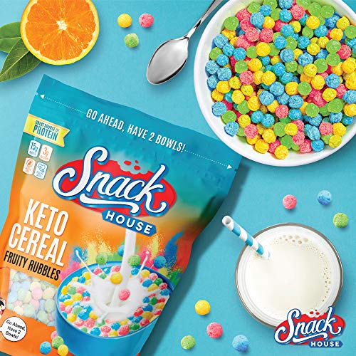 Keto Cereal By Snacks House, High Protein Low Carb Healthy Break
