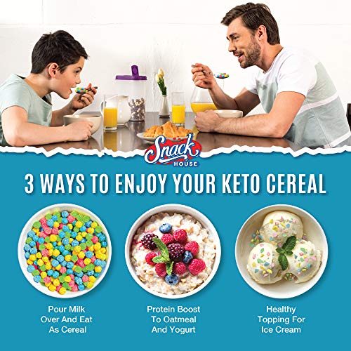 Keto Cereal By Snacks House, High Protein Low Carb Healthy Break