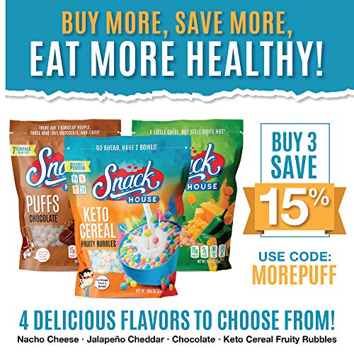 Keto Cereal By Snacks House, High Protein Low Carb Healthy Break