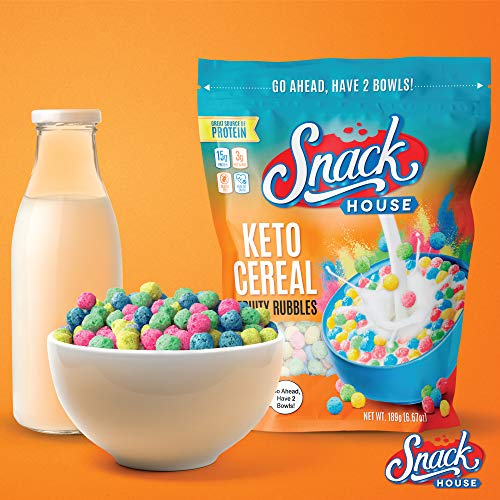 Keto Cereal By Snacks House, High Protein Low Carb Healthy Break