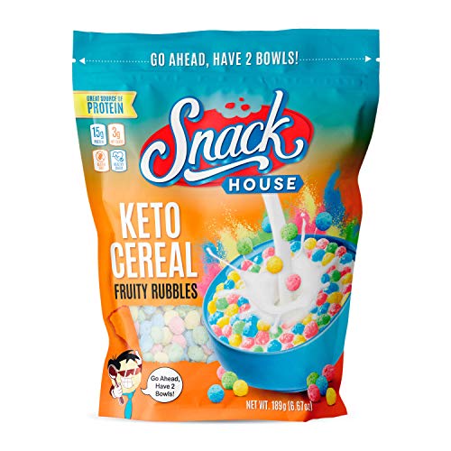 Keto Cereal By Snacks House, High Protein Low Carb Healthy Break