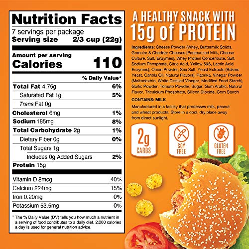 Keto Protein Puffs - Low Carb Snacks | High Protein Crunch, Heal