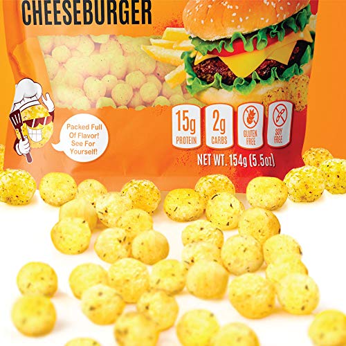 Keto Protein Puffs - Low Carb Snacks | High Protein Crunch, Heal