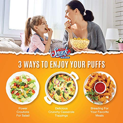 Keto Protein Puffs - Low Carb Snacks | High Protein Crunch, Heal