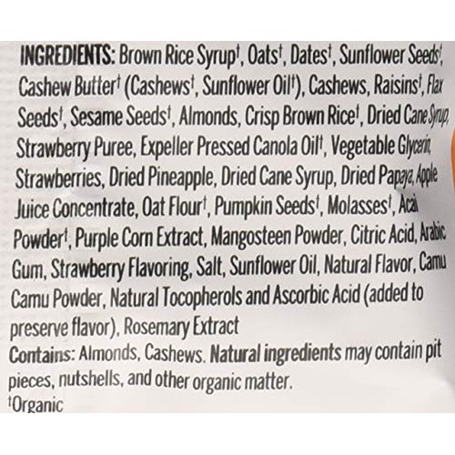 Probar - Meal Bar - Superfruit Slam - Organic Oats, Nuts, Seeds,