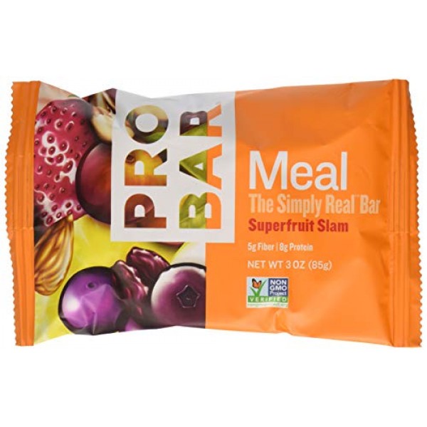 PROBAR - Meal Bar - Superfruit Slam - Organic Oats, Nuts, Seeds,...