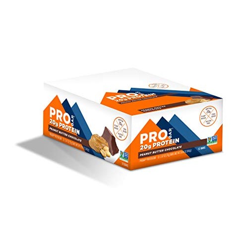 Probar - Base Protein Bar, Peanut Butter Chocolate, Non-Gmo, Glu