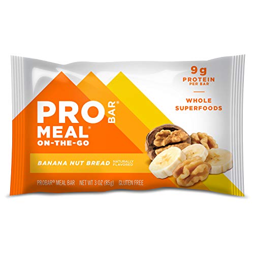 Probar - Meal Bar, Banana Nut Bread, Non-Gmo, Gluten-Free, Certi