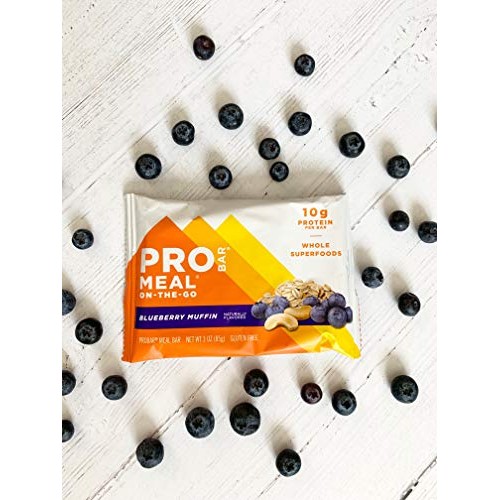 Probar - Meal Bar, Blueberry Muffin, Non-Gmo, Gluten-Free, Certi
