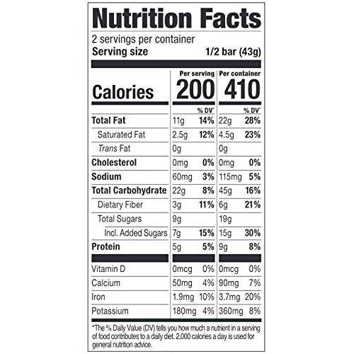 Probar - Meal Bar, Oatmeal Chocolate Chip, Non-Gmo, Gluten-Free,