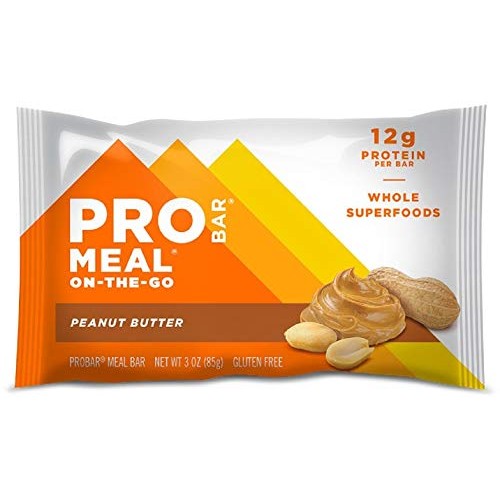 Probar - Meal Bar, Peanut Butter, Non-Gmo, Gluten-Free, Healthy,