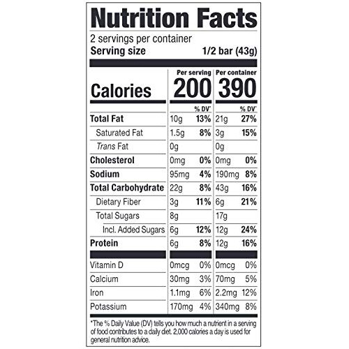 Probar - Meal Bar, Peanut Butter, Non-Gmo, Gluten-Free, Healthy,