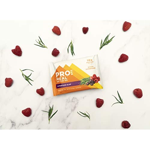 Probar - Meal Bar, Superfood Slam, Non-Gmo, Gluten-Free, Certifi