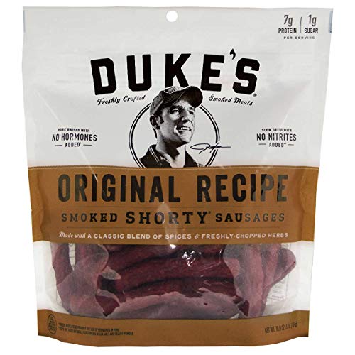 Product of Duke, Shorty Smoked Sausage Original, 16 ounces Glute...