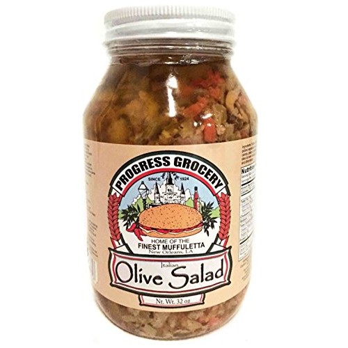 Progress Grocery, Olive Salad, 32 Ounce