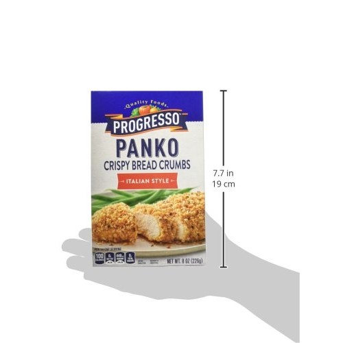 Progresso Panko Italian Style Bread Crumbs 8 Oz Box