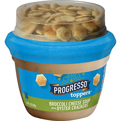 Progresso Broccoli Cheese Soup With Oyster Crackers, 12.2 Oz