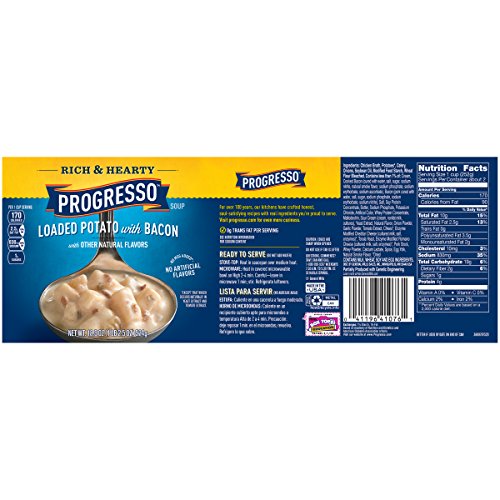 Progresso Rich &Amp; Hearty, Loaded Potato With Bacon Soup, 18.5 Oz