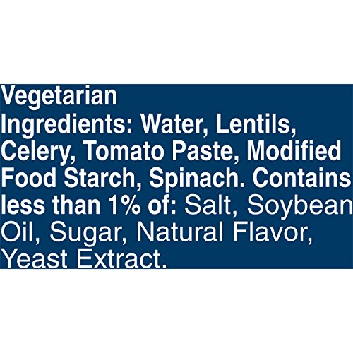 Progresso Soup, Vegetable Classics, Lentil Soup, Gluten Free, 19