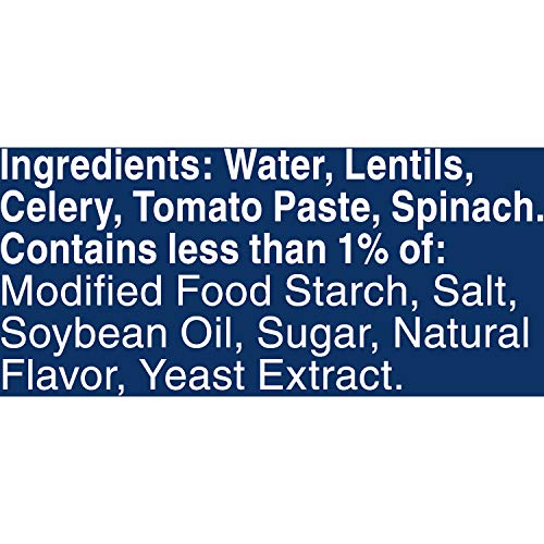 Progresso Soup, Vegetable Classics, Lentil Soup, Gluten Free, 19
