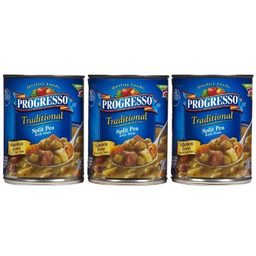 Progresso Split Pea &Amp; Ham Soup, 19 Oz, 3 Pk