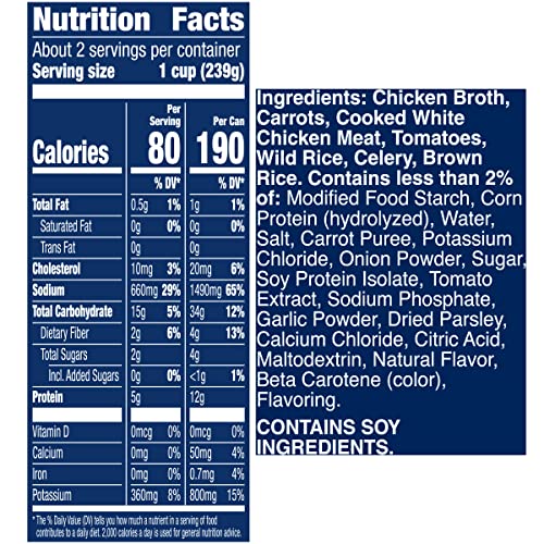 Progresso Traditional, Chicken And Wild Rice Soup, Gluten Free,