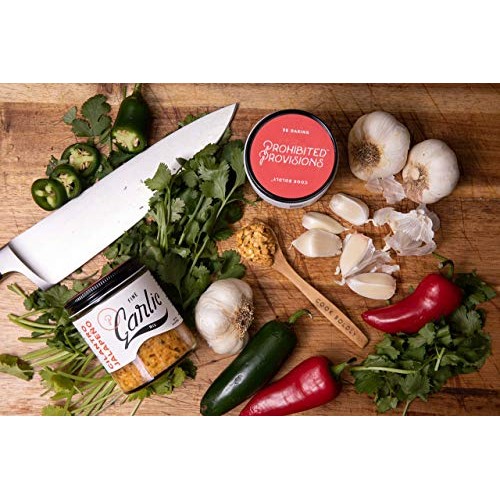 Organic Fresh Minced Garlic - Raw Naturally Flavored Jarred Garl