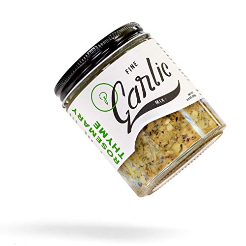 Organic Fresh Minced Garlic - Raw Naturally Flavored Jarred Garl