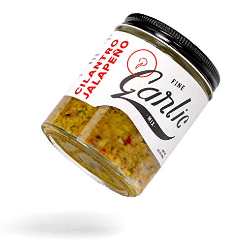 Organic Fresh Minced Garlic - Raw Naturally Flavored Jarred Garl