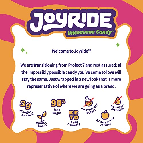 JOYRIDE by Project 7 Keto Gummies, Variety Pack – Keto Candy wit...