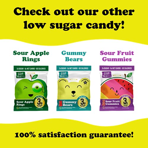 Project 7 Low Sugar Sour Gummy Worms – Keto-Friendly &Amp; Vegan Gum Project 7 Low Sugar Sour Gummy Worms – Keto-Friendly &Amp; Vegan Gum