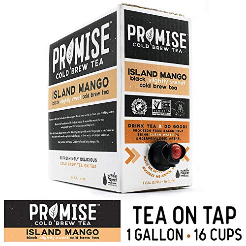 Promise, Tea Cold Brew Island Mango, 128.15 Fl Oz