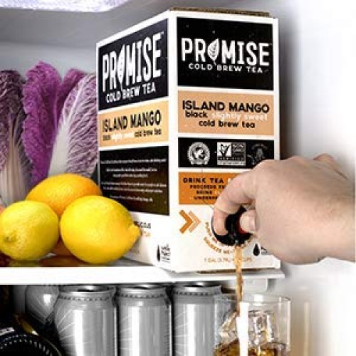 Promise, Tea Cold Brew Island Mango, 128.15 Fl Oz
