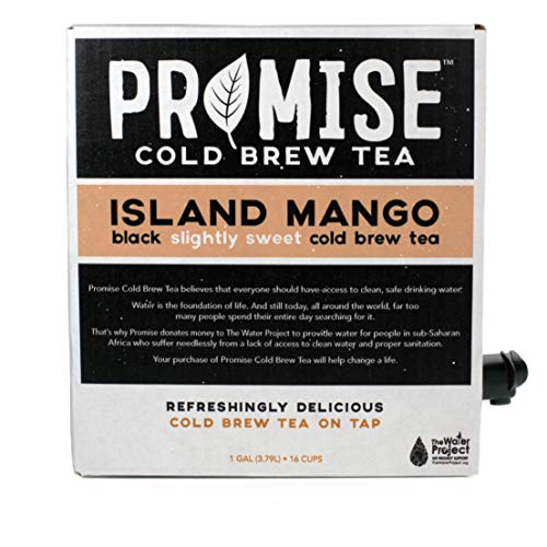 Promise, Tea Cold Brew Island Mango, 128.15 Fl Oz