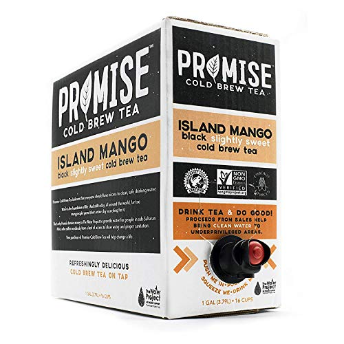Promise, Tea Cold Brew Island Mango, 128.15 Fl Oz
