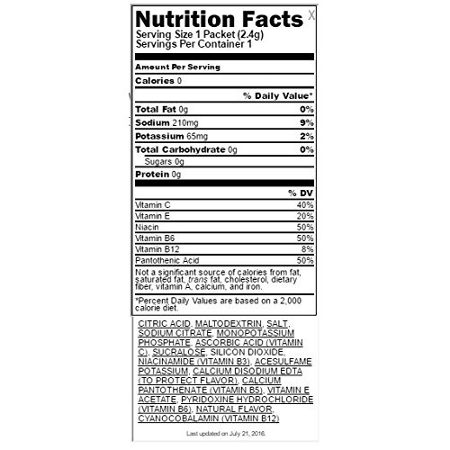 Propel Zero Calories Water Beverage Mix With Vitamins Kiwi Straw