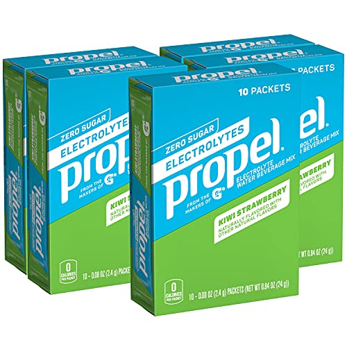 Propel Powder Packets Kiwi Strawberry With Electrolytes, 50 Count