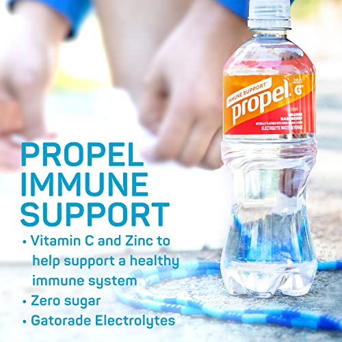 Propel Immune Support With Vitamin C + Zinc, Orange Raspberry, 2