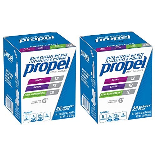 Propel Powder Packets Berry,Grape,Kiwi Strawberry, With Electrol Propel Powder Packets Berry,Grape,Kiwi Strawberry, With Electrol