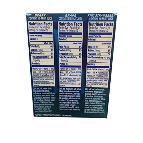 Propel Zero Calorie Nutrient Enhanced Water Beverage Mix 36 Pack