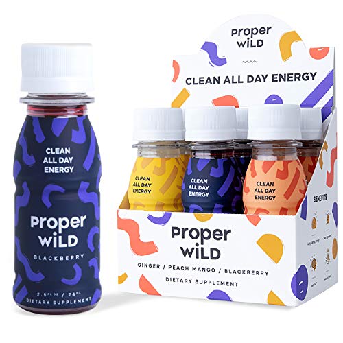 Proper Wild | All Natural Plant Based Energy Shot | Clean Long L