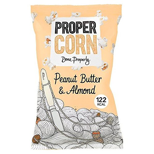Propercorn Peanut Butter &Amp; Almond 25G