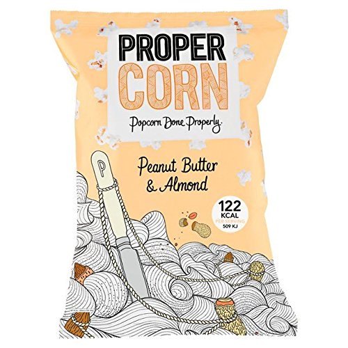 Propercorn Peanut Butter &Amp; Almond 90G