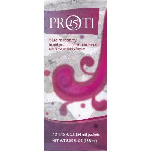 Proti-15 Blue Raspberry Liquid Protein Drink Concentrate
