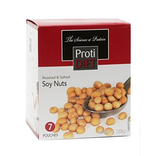 Protidiet Roasted And Salted Soy Nuts 7 Pouches 9.1Oz