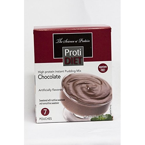 Protidiet Chocolate Flavor High Protein Instant Pudding Mix 7 -