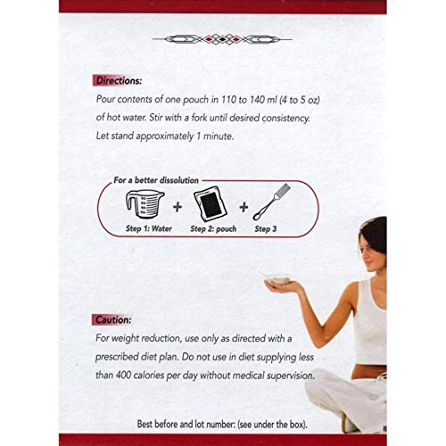 Protidiet High Protein Apple Cinnamon Oatmeal, 15G Protein, Low