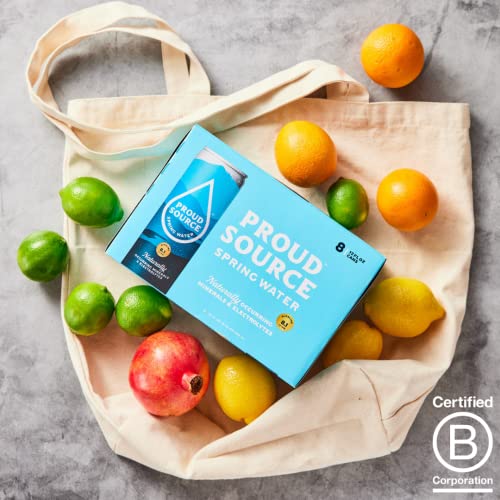 Proud Source Alkaline Spring Water, Natural Minerals + Electroly...