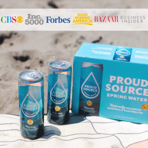 Proud Source Alkaline Spring Water, Natural Minerals + Electroly...